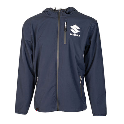 Factory Effex Suzuki Soft-Shell Jacket Navy (XL)#mpn_22-85416