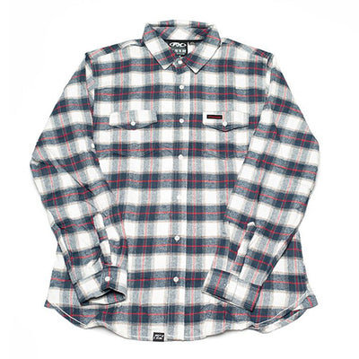 Factory Effex Honda Flannel Shirt Red/White (M)#mpn_22-85322