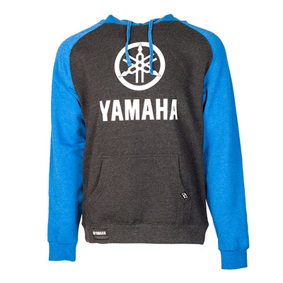 Factory Effex Yamaha Stack Pullover Sweatshirt Charcoal/Royal (XL)#mpn_22-88206