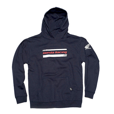 Factory Effex Honda Stripes Youth Pullover Sweatshirt Navy (S)#mpn_22-88340