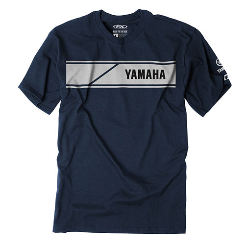 Factory Effex Yamaha Speed Block T-Shirt Navy (M)#mpn_22-87222