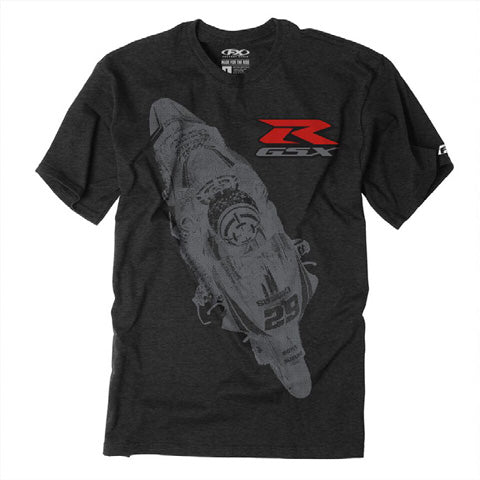 Factory Effex Suzuki Team GSXR T-Shirt Black (L)#mpn_22-87424