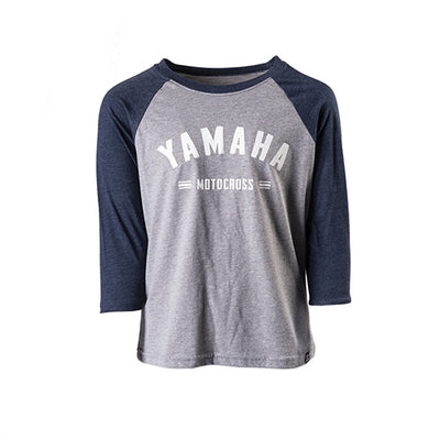 Factory Effex Yamaha Speedy Youth Baseball Shirt Navy Blue (S)#mpn_22-83210