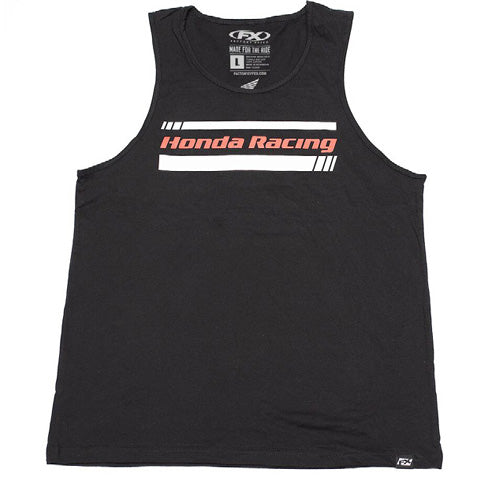 Factory Effex Honda Racing Men's Tank Top Black (L)#mpn_22-87364