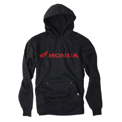 Factory Effex Honda Horizontal Pullover Sweatshirt Black (M)#mpn_15-88370