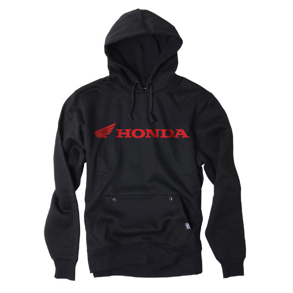 Factory Effex Honda Horizontal Pullover Sweatshirt Black (L)#mpn_15-88372