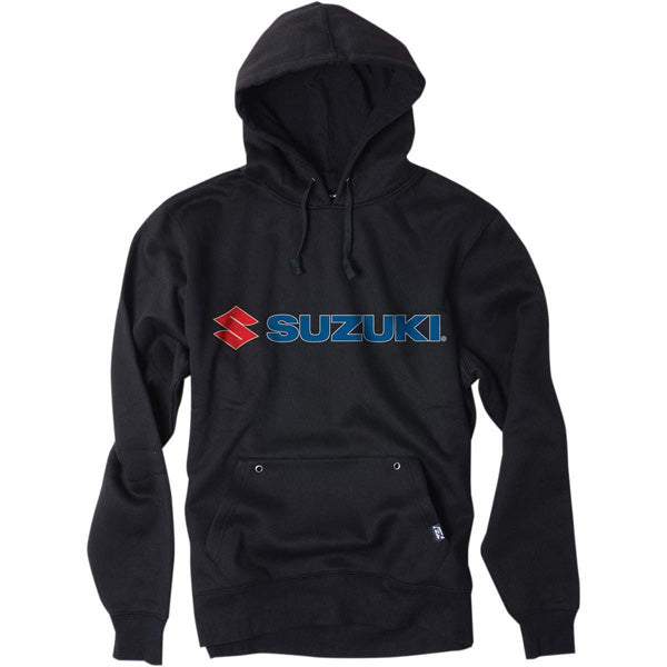 Factory Effex Suzuki Logo Pullover Sweatshirt Black (M)#mpn_15-88400