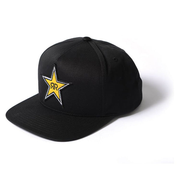 Factory Effex 18-86602 Rockstar Snapback Hat -\ Black #18-86602