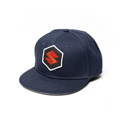 FX SUZUKI MARK YOUTH SNAPBACK HAT / NAVY (ONE SIZE)#mpn_19-86412