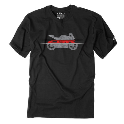 HONDA CBR MEN'S T-SHIRT / BLACK (L)#mpn_16-88302