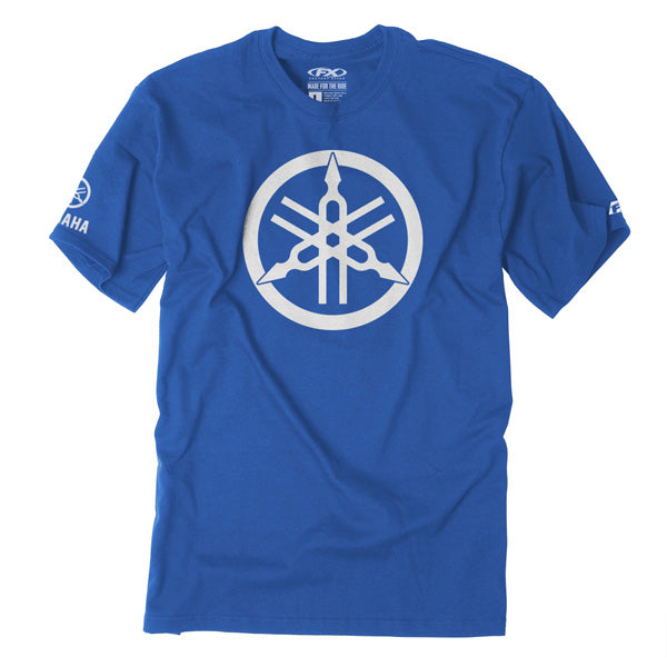 Factory Effex 17-87274 Men's Tuning 2D Fork T- Shirt - Blue (L) #17-87274