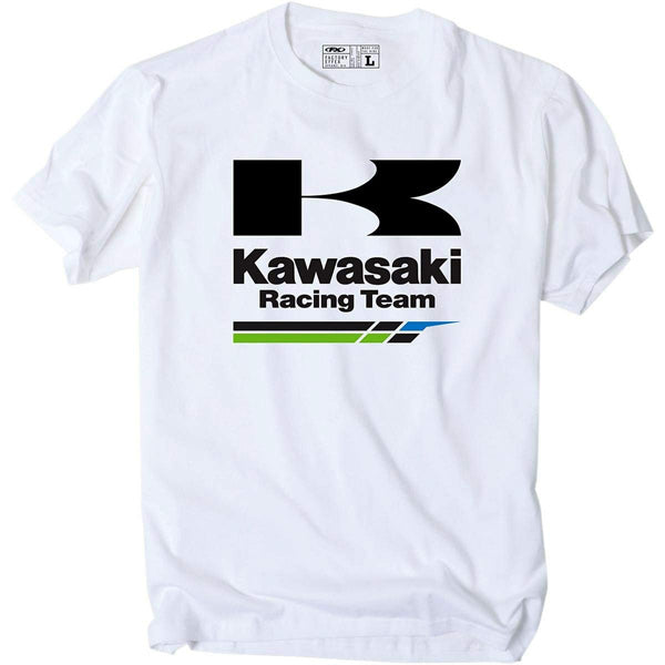 FACTORY EFFEX KAWASAKI RACINGT- SHIRT / WHITE (M)#mpn_18-87112