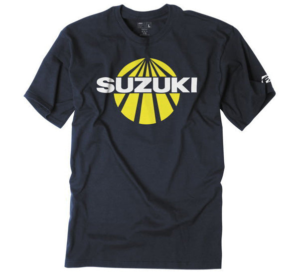 FACTORY EFFEX SUZUKI SUN T- SHIRT / NAVY (XL)#mpn_19-87406