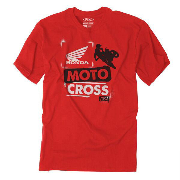 FACTORY EFFEX HONDA PAINT YOUTH T-SHIRT / RED (M)#mpn_21-83332