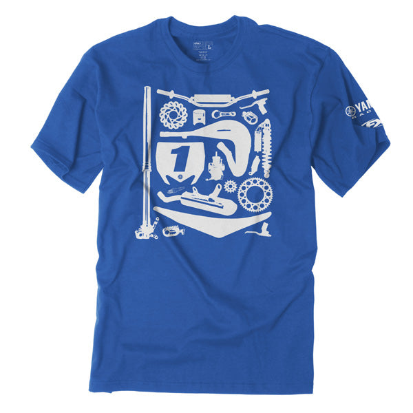 FACTORY EFFEX YAMAHA DISSECTION YOUTH T-SHIRT / BLUE (L)#mpn_19-83204