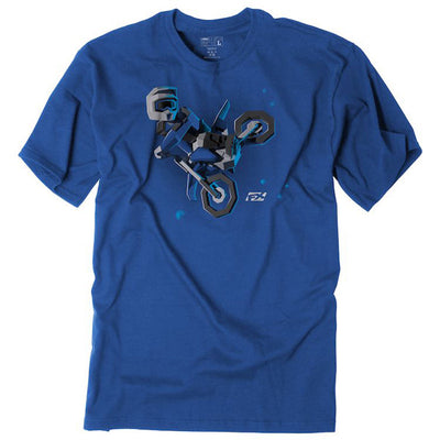 FACTORY EFFEX FX MOTO KIDS BLUE YOUTH T-SHIRT / BLUE (L)#mpn_19-83724