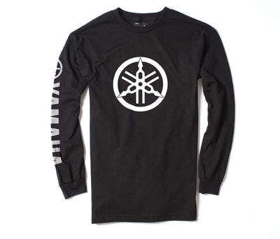 FACTORY EFFEX YAMAHA LONG SLEEVE T-SHIRT / BLACK (L)#mpn_17-87214