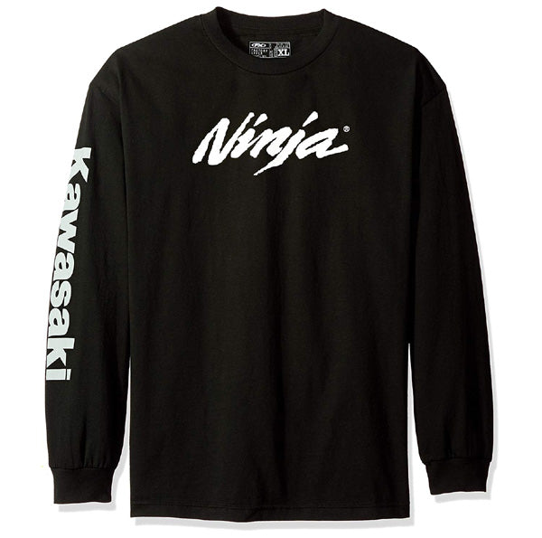 FACTORY EFFEX KAWASAKI NINJA LONG SLEEVE T-SHIRT / BLACK (L)#mpn_17-87114