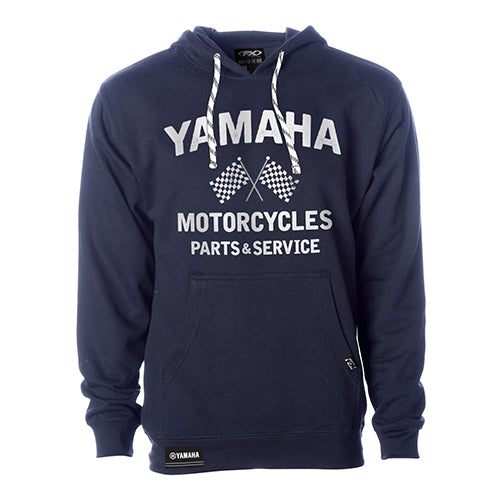 FACTORY EFFEX YAMAHA MC SHOP PULLOVER/ NAVY XL#mpn_23-88206