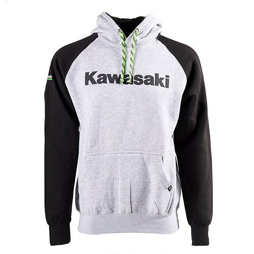 FACTORY EFFEX KAWASAKI FLYING K PULLOVER/ HEATHER-BLACK XL#mpn_23-88106