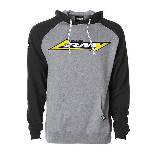 FACTORY EFFEX SUZUKI ARMY PULLOVER/ HEATHER-BLACK XL#mpn_23-88406