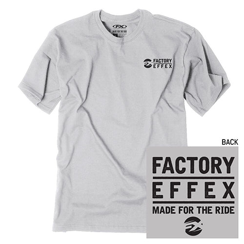 FACTORY EFFEX FX STAMPED T- SHIRT / SILVER L#mpn_23-87724