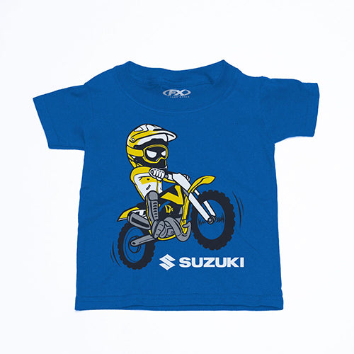 FACTORY EFFEX SUZUKI DIRT BIKETODDLER T-SHIRT / ROYAL 2T#mpn_23-83420