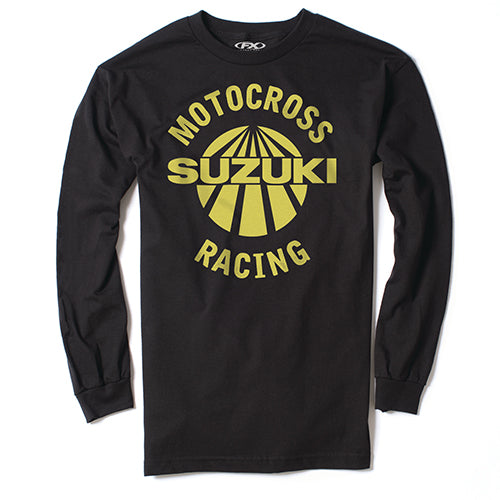 FACTORY EFFEX SUZUKI VET LONG SLEEVE T-SHIRT / BLACK L#mpn_23-87414