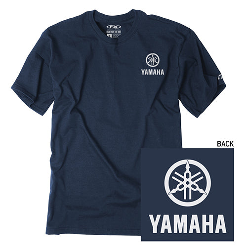 Factory Effex 24-87202 Men's Icon T-Shirt - Navy Blue Medium #24-87202