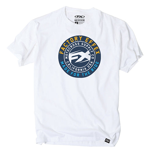 FX MENS CREW T-SHIRT WHITE FX SUPPLY (L)#mpn_24-87744