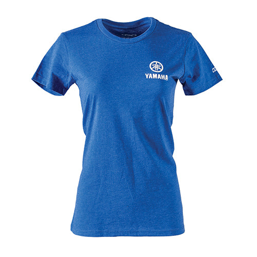 YAMAHA ICON T- SHIRT / ROYAL (S)#mpn_24-87210