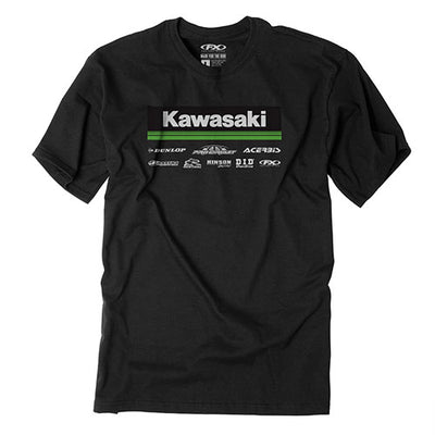 FACTORY EFFEX 2021 KAWASAKI RACEWEAR T-SHIRT / BLACK XXL#mpn_24-87128