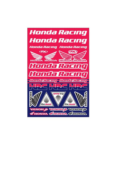 FACTORY EFFEX HONDA RACING Factory STICKER SHEETS#mpn_22-68332