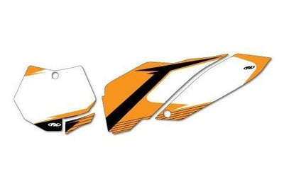 FACTORY EFFEX KTM NUMBER PLATE BACKGROUNDS#mpn_22-64534
