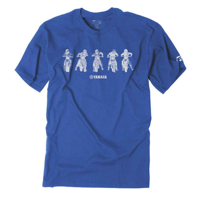 Factory Effex Unisex-Child Yamaha Lineup Youth T-Shirt (Blue, Small)#mpn_19-83210