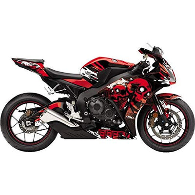 Factory Effex Skull Complete Street Bike Graphic Kit#mpn_19-15308-SS