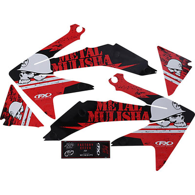 METAL MULISHA SHROUD/AIRBOX GRAPHIC KIT HONDA CRF450 05-08#mpn_23-11334