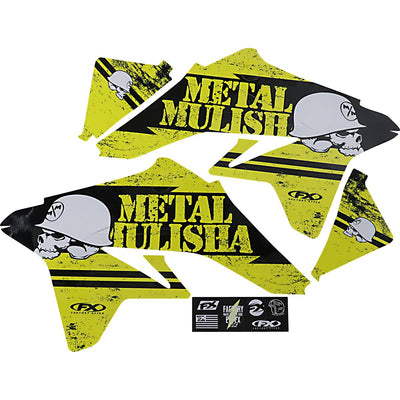 METAL MULISHA SHROUD/AIRBOX GRAPHIC KIT SUZUKI RMZ250 07-09#mpn_23-11422