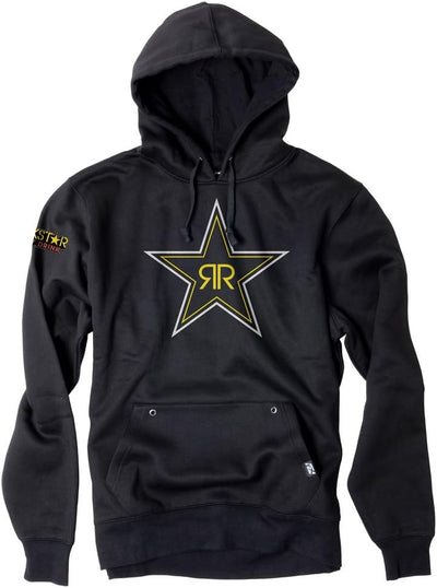 Factory Effex Unisex-Adult Rockstar Hooded Sweatshirt (Black XL)#mpn_21-88606