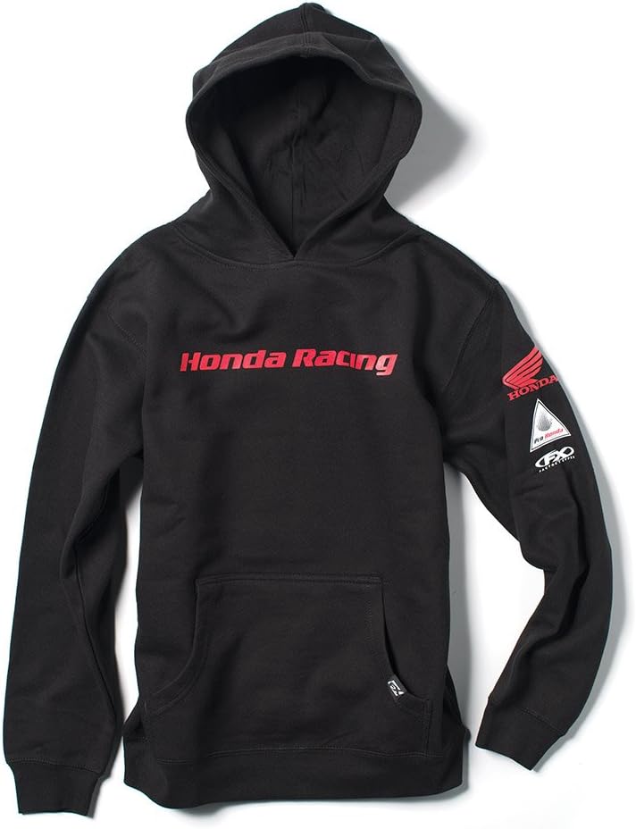 Factory Effex Unisex-Child Honda Racing Youth Sweat Shirt Black, Medium#mpn_19-83332