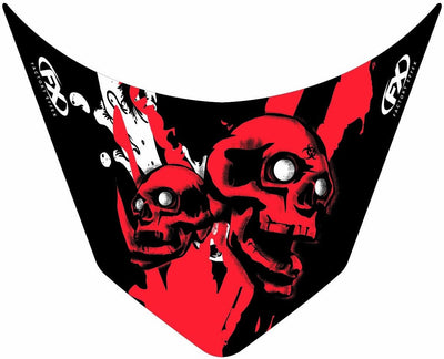 Factory Effex Skull Series Windscreen Graphic Kit#mpn_17-93310-SS