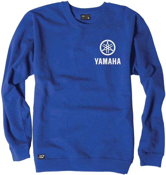 Factory Effex Crew Sweatshirt (Blue, Large)#mpn_18-88214