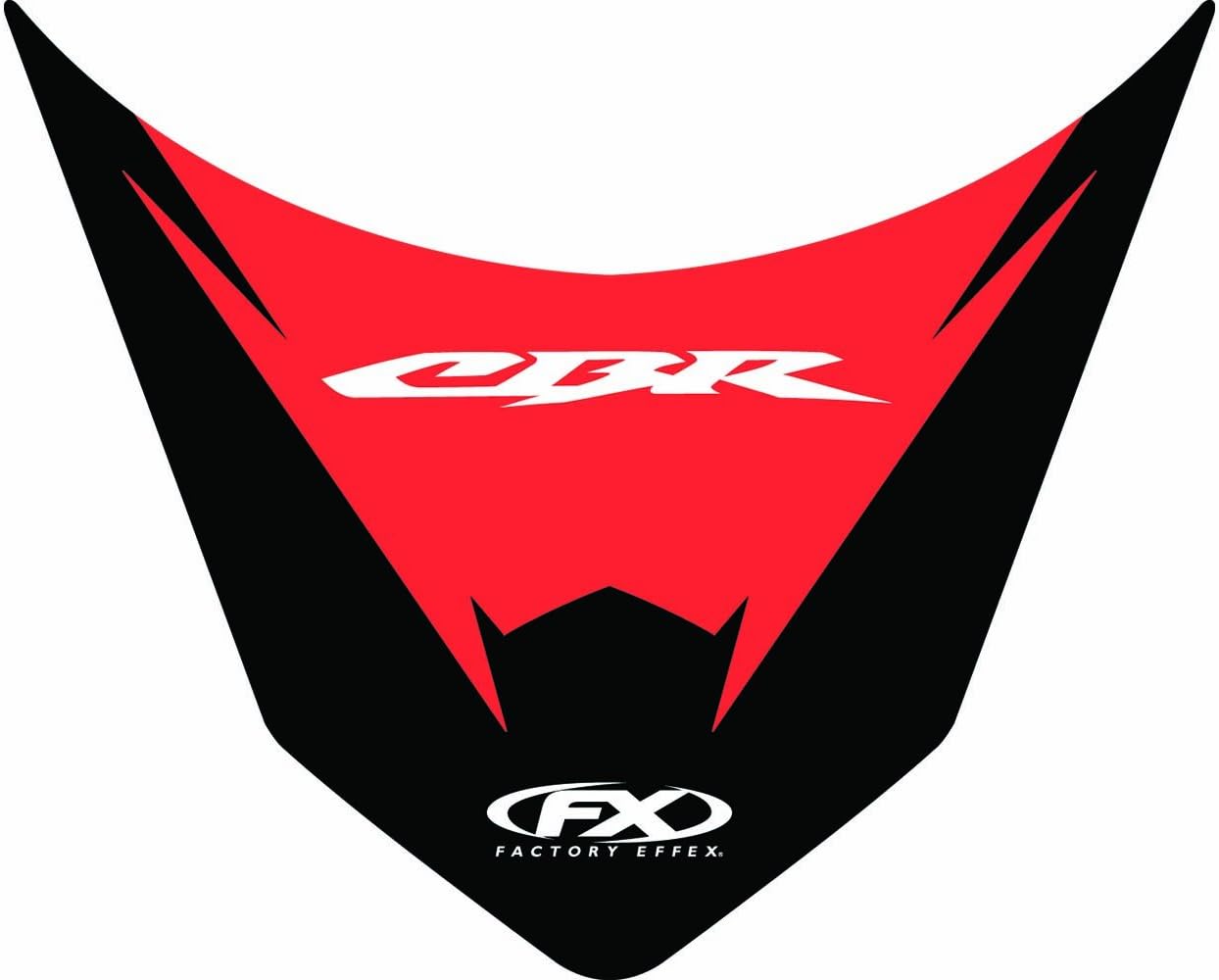 Factory Effex EV-R Series Red Windscreen Graphic Kit#mpn_17-93314