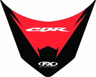 Factory Effex EV-R Series Red Windscreen Graphic Kit#mpn_17-93314