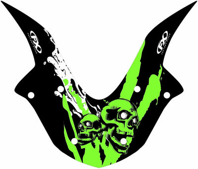 Factory Effex Skull Series Windscreen Graphic Kit#mpn_17-93124-SS