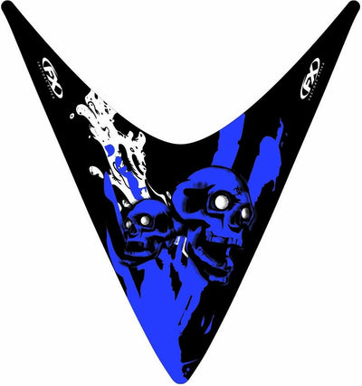 Factory Effex Skull Series Windscreen Graphic Kit#mpn_17-93224-SS
