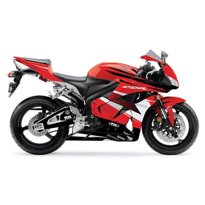 Factory Effex EV-R Series OEM Red Complete Street Bike Graphic Kit#mpn_15-15310-R