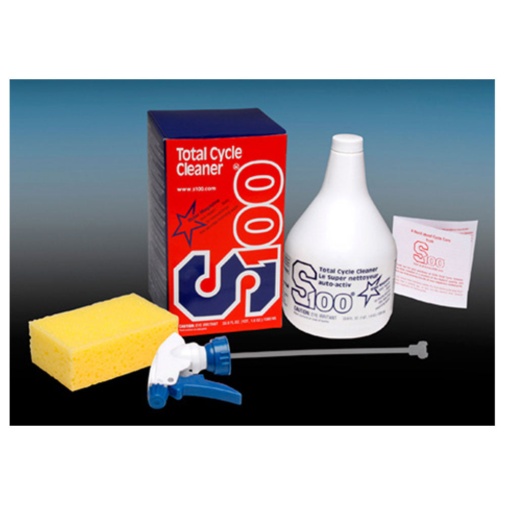 S100 15.95 Cycle Cleaner 1 Liter Deluxe Kit #12001B