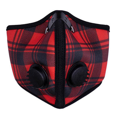 Rz Mask 24.95 M2 Nylon Mask - Red Plaid Large #25417