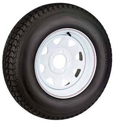 American Tire 3S550 Load Star Tire and Wheel Assembly - White #3S550